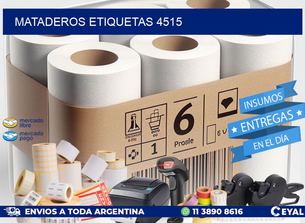 Mataderos etiquetas 4515