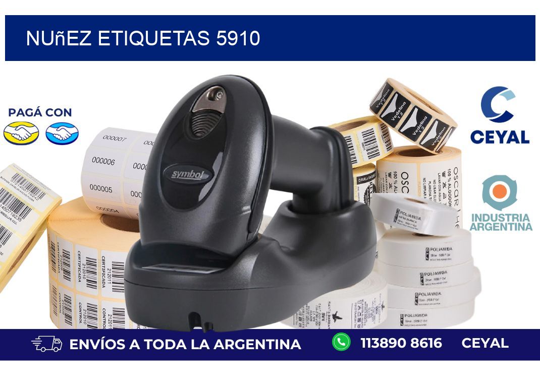 Nuñez etiquetas 5910