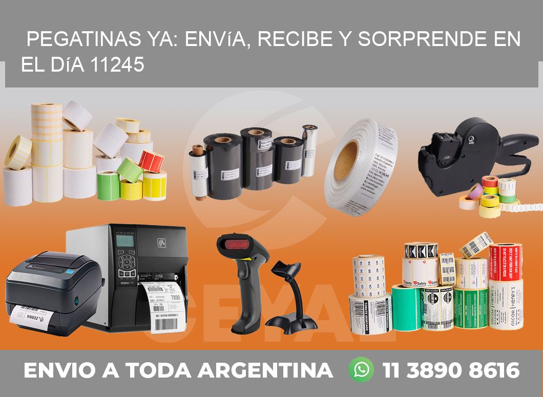 Pegatinas Ya: Envía, Recibe y Sorprende en el Día 11245