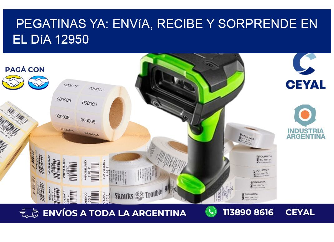 Pegatinas Ya: Envía, Recibe y Sorprende en el Día 12950