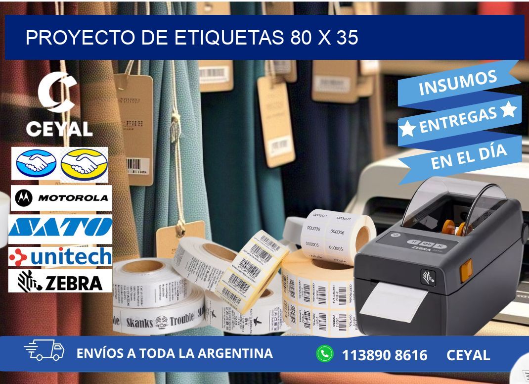 Proyecto de etiquetas 80 x 35