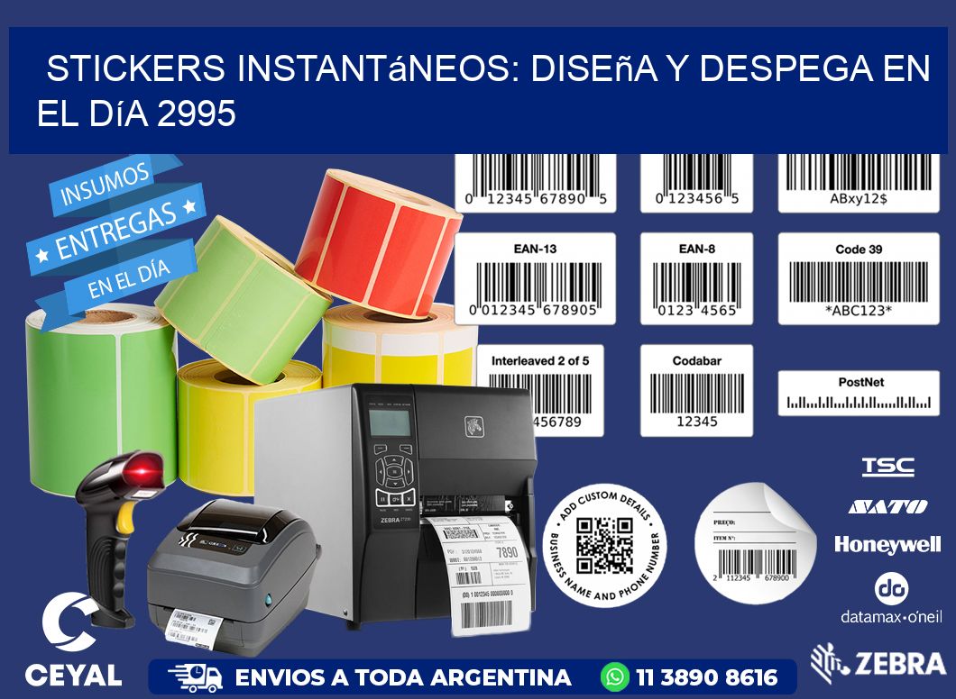 Stickers Instantáneos: Diseña y Despega en el Día 2995