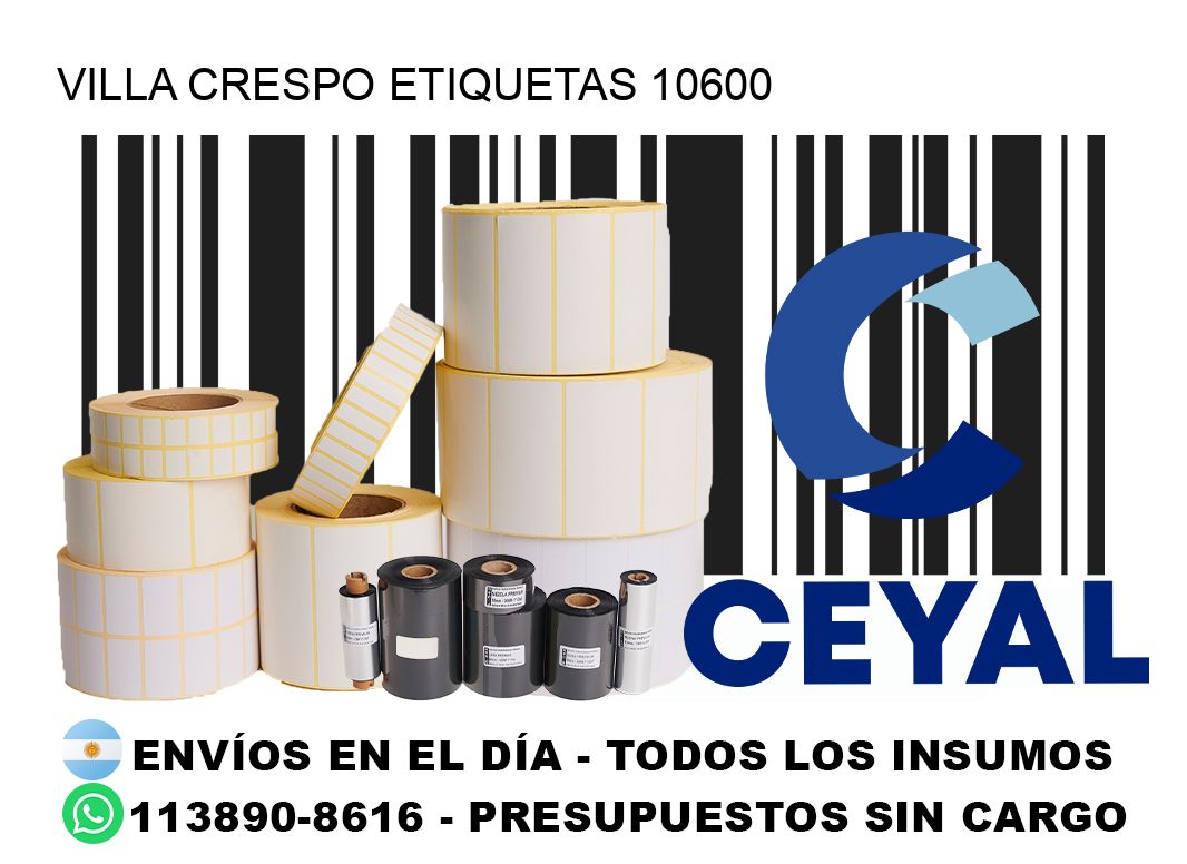 Villa Crespo etiquetas 10600