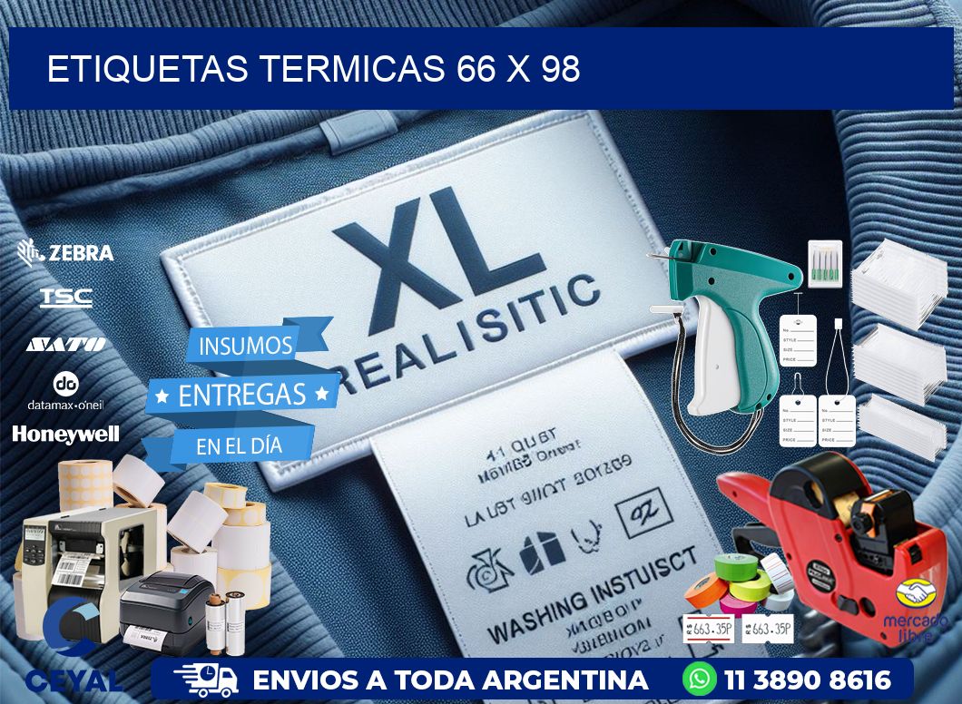 etiquetas termicas 66 x 98