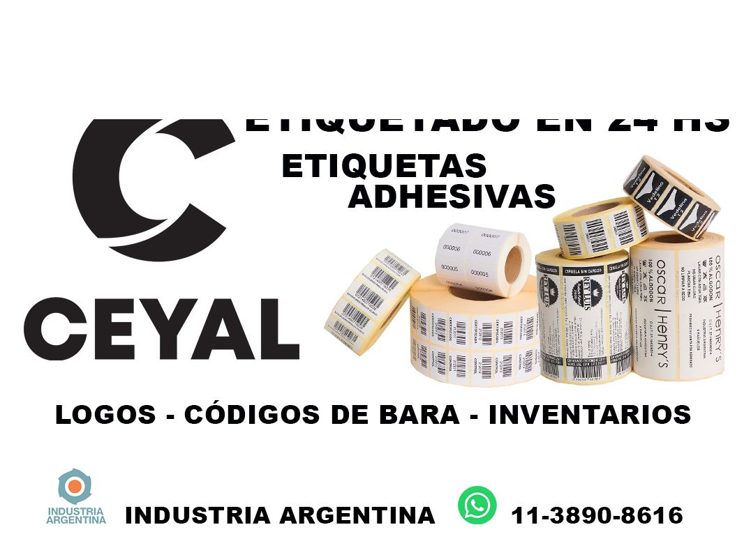 12265 Etiquetas para líneas blancas y electrodomésticos
