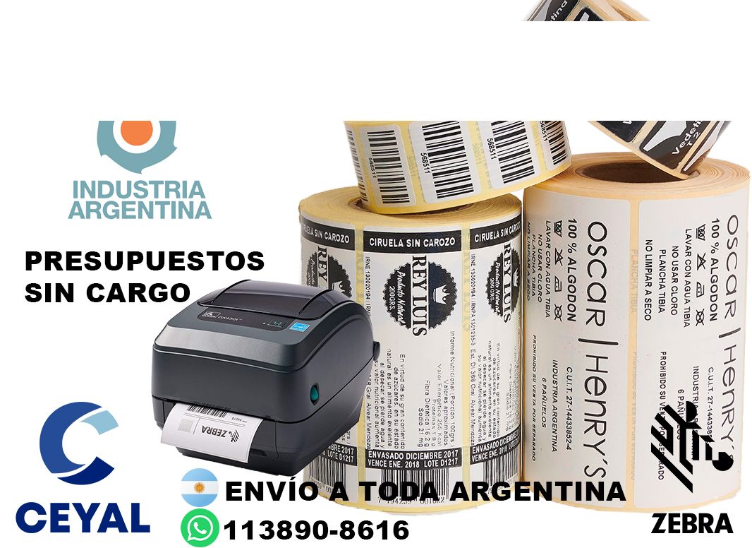 12265 Etiquetas para líneas blancas y electrodomésticos