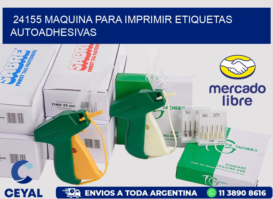 24155 maquina para imprimir etiquetas autoadhesivas
