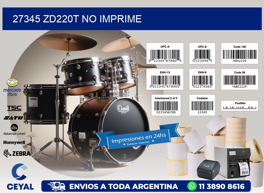 27345 ZD220t no imprime
