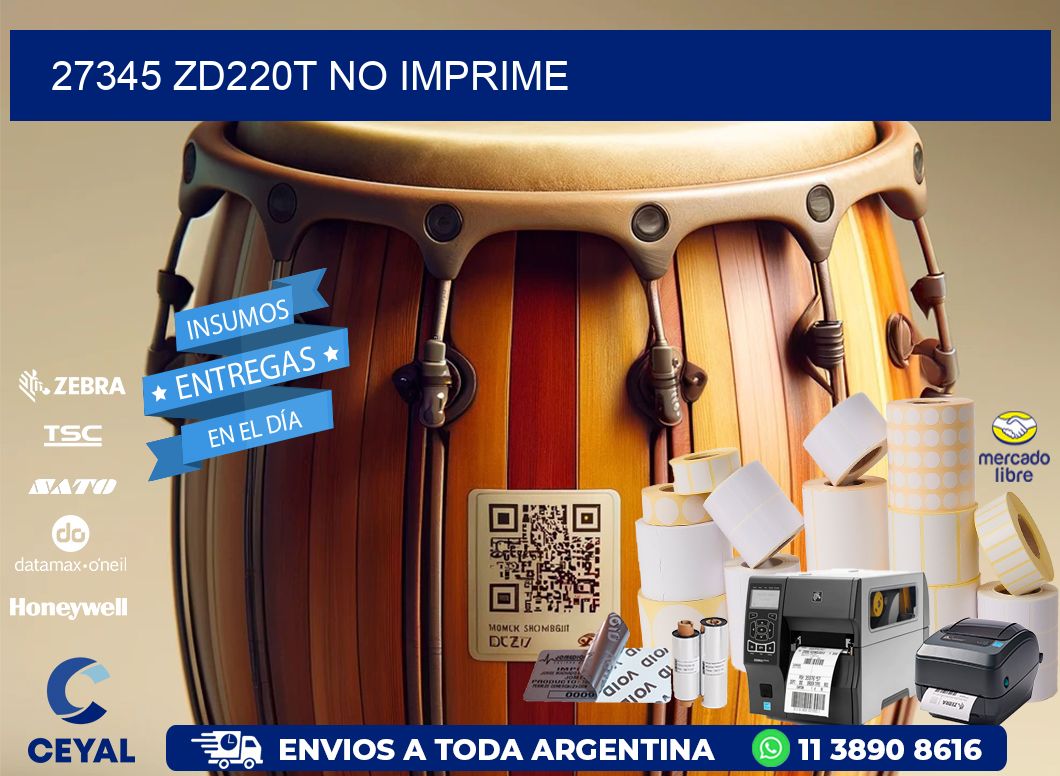 27345 ZD220t no imprime