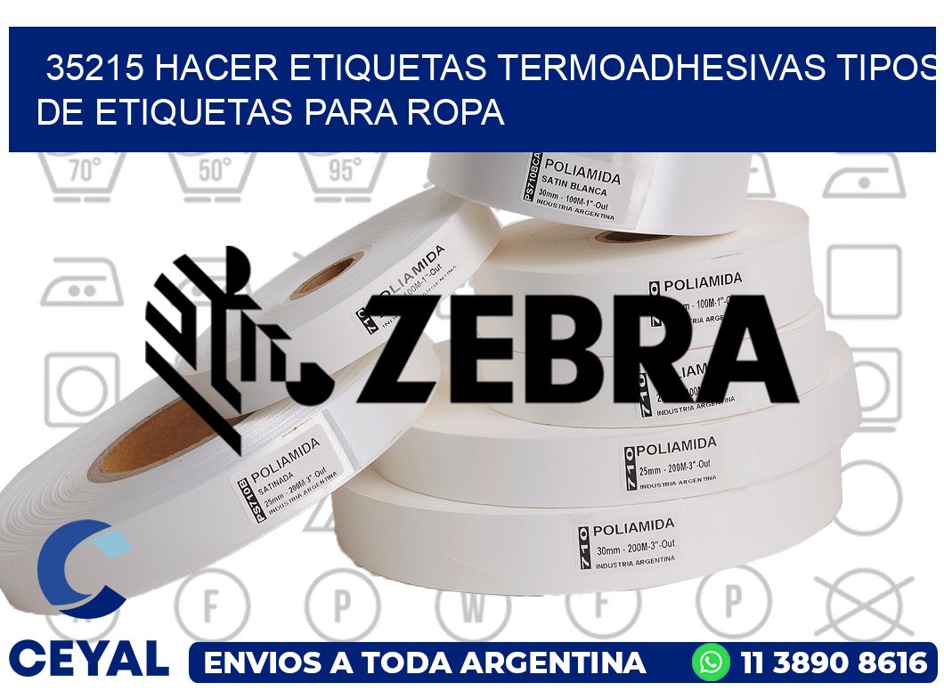 35215 hacer etiquetas termoadhesivas tipos de etiquetas para ropa