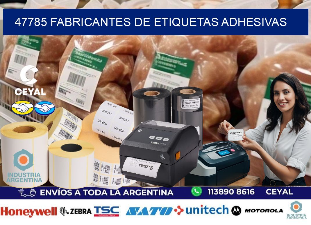 47785 Fabricantes de etiquetas adhesivas