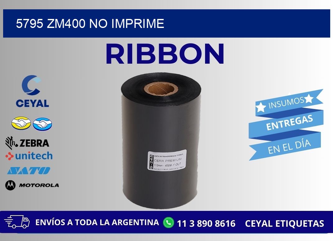 5795 ZM400 no imprime