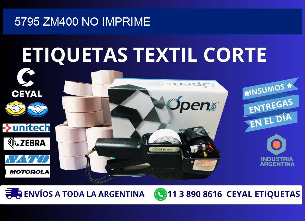 5795 ZM400 no imprime