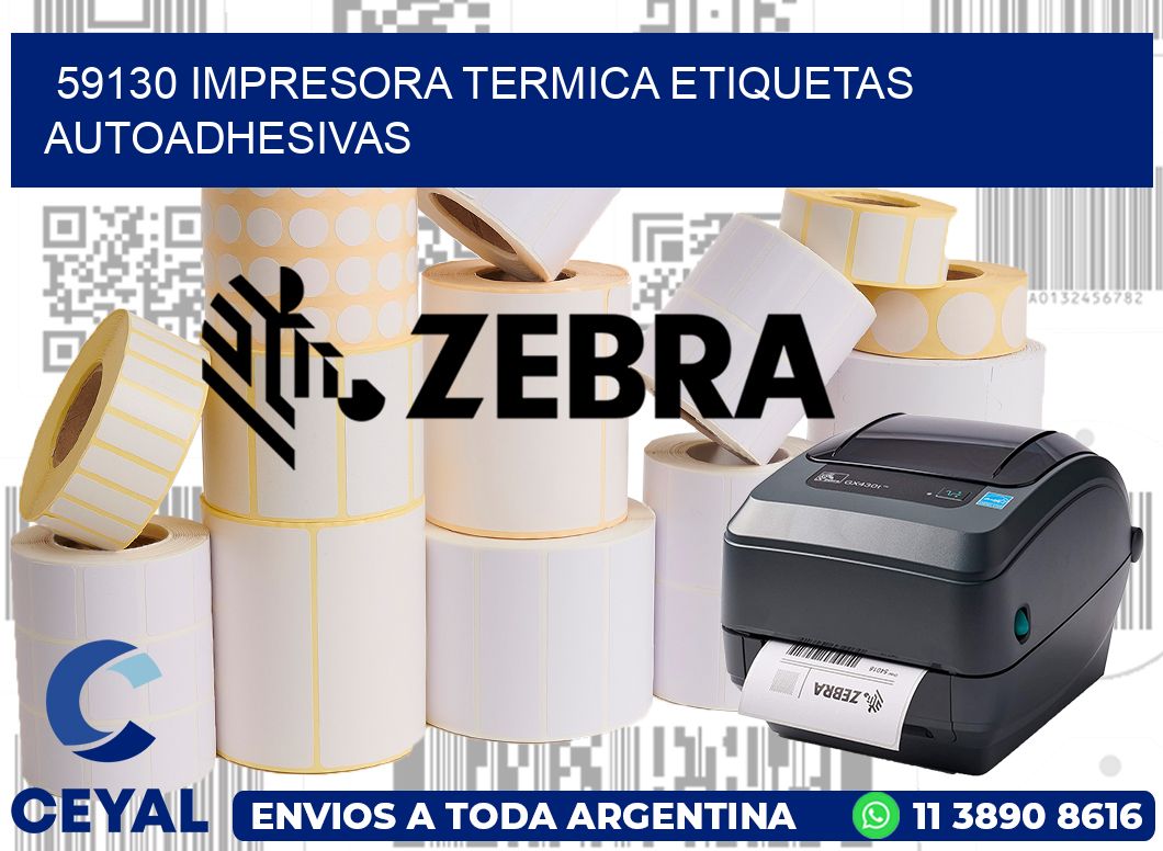 59130 Impresora termica etiquetas autoadhesivas