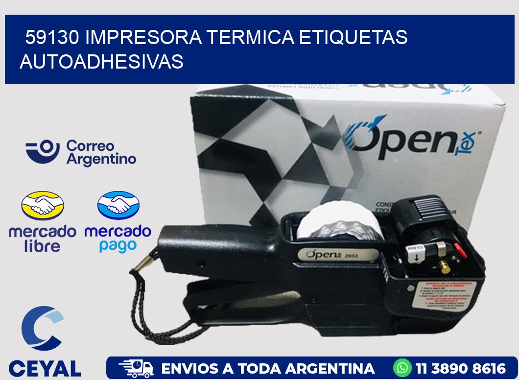 59130 Impresora termica etiquetas autoadhesivas