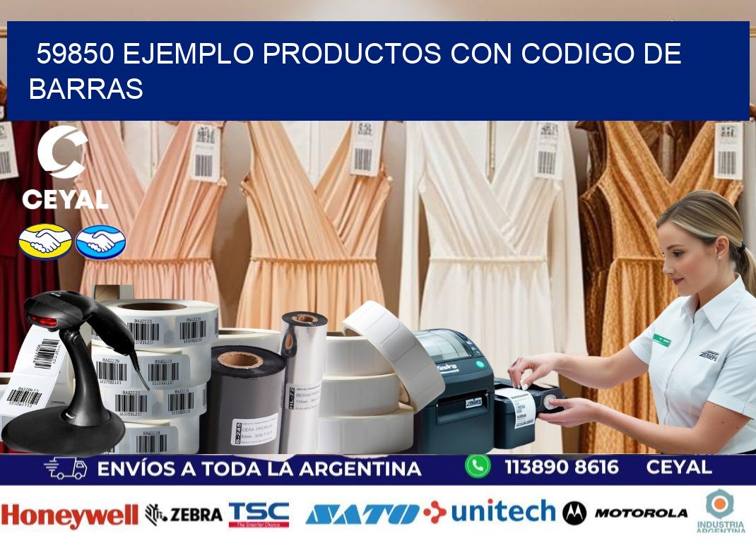 59850 ejemplo productos con codigo de barras