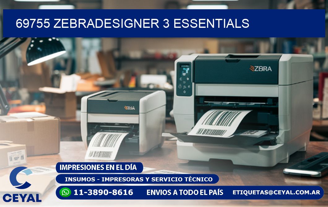 69755 ZebraDesigner 3 Essentials