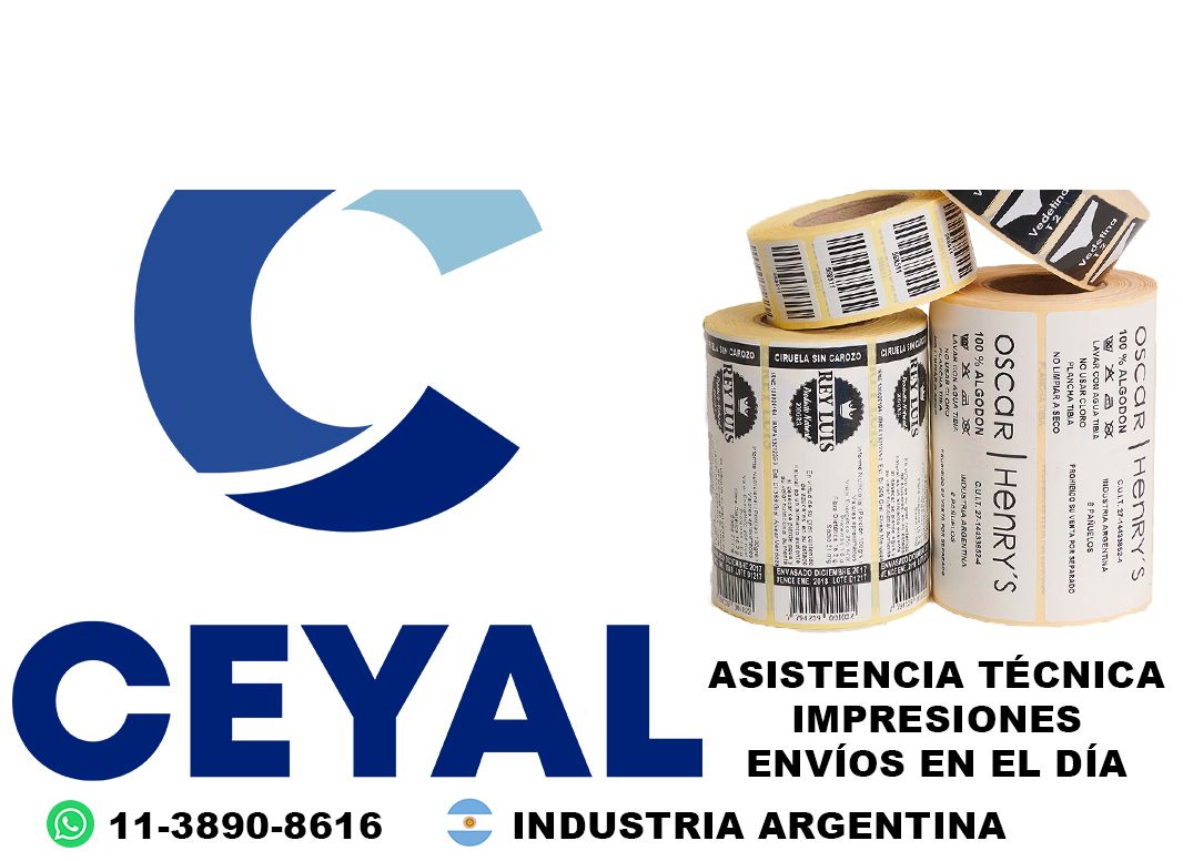 7760 Etiquetas autoadhesivas para consumo masivo