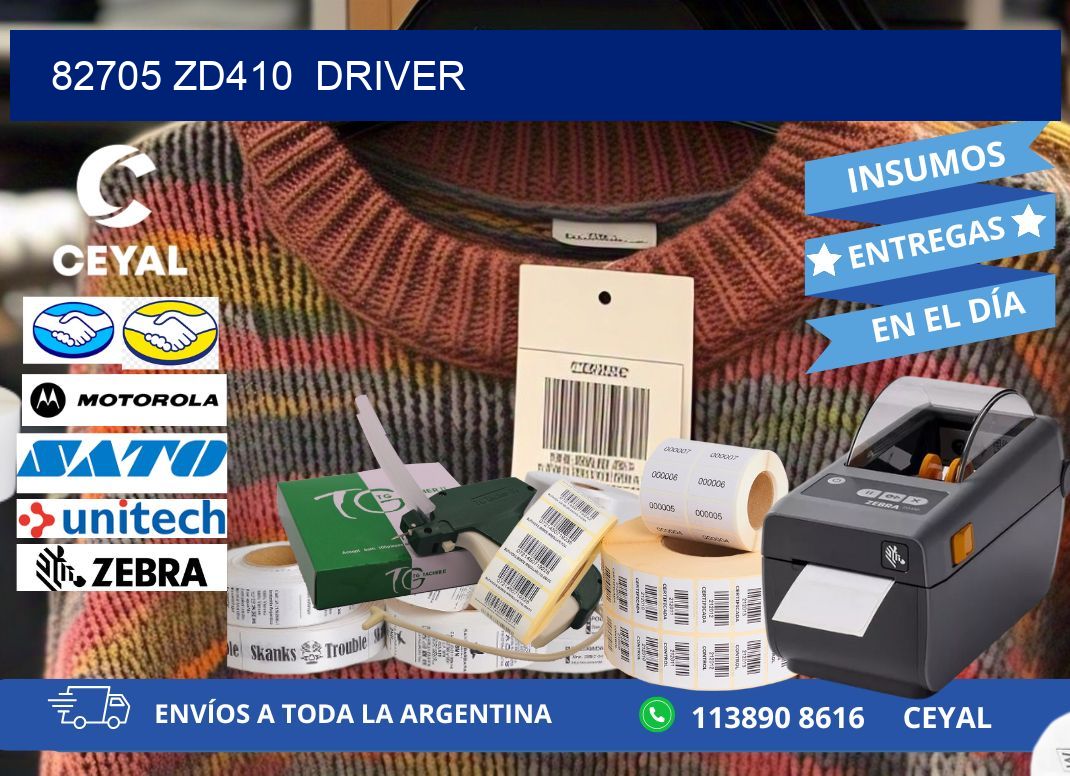 82705 ZD410  driver