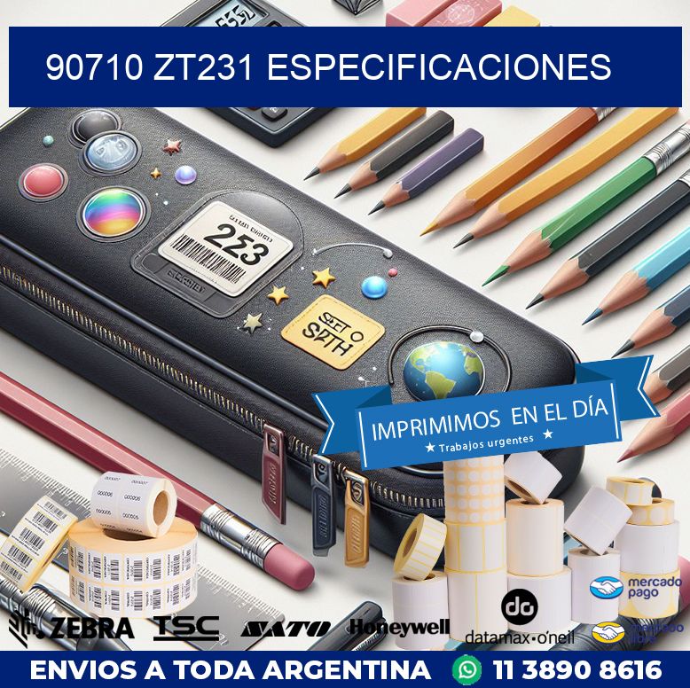 90710 ZT231 especificaciones
