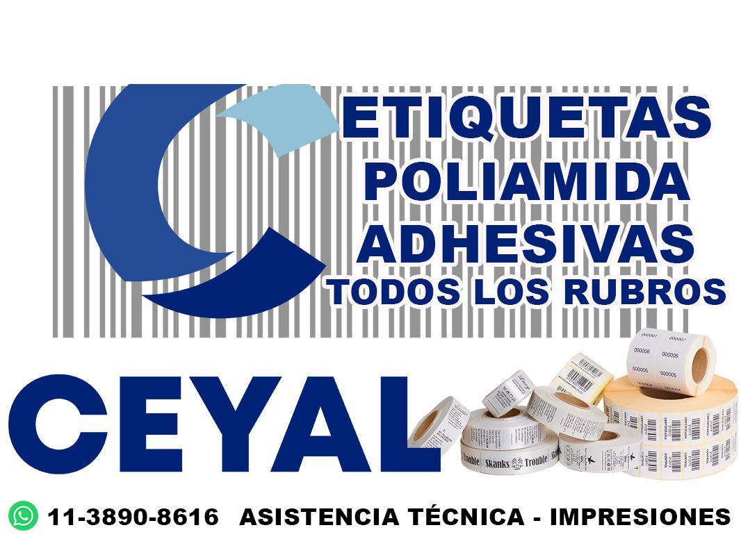 9095 Etiquetas para limpieza y perfumería