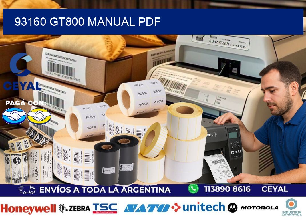 93160 GT800 manual PDF