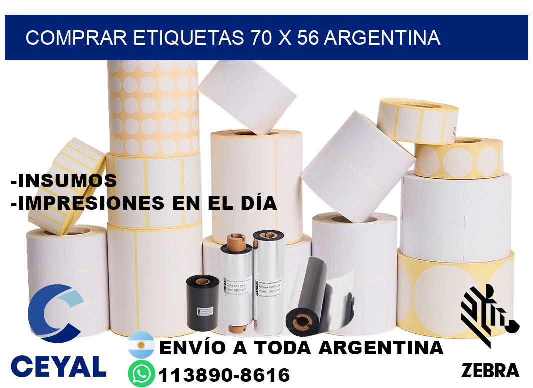 Comprar etiquetas 70 x 56 argentina