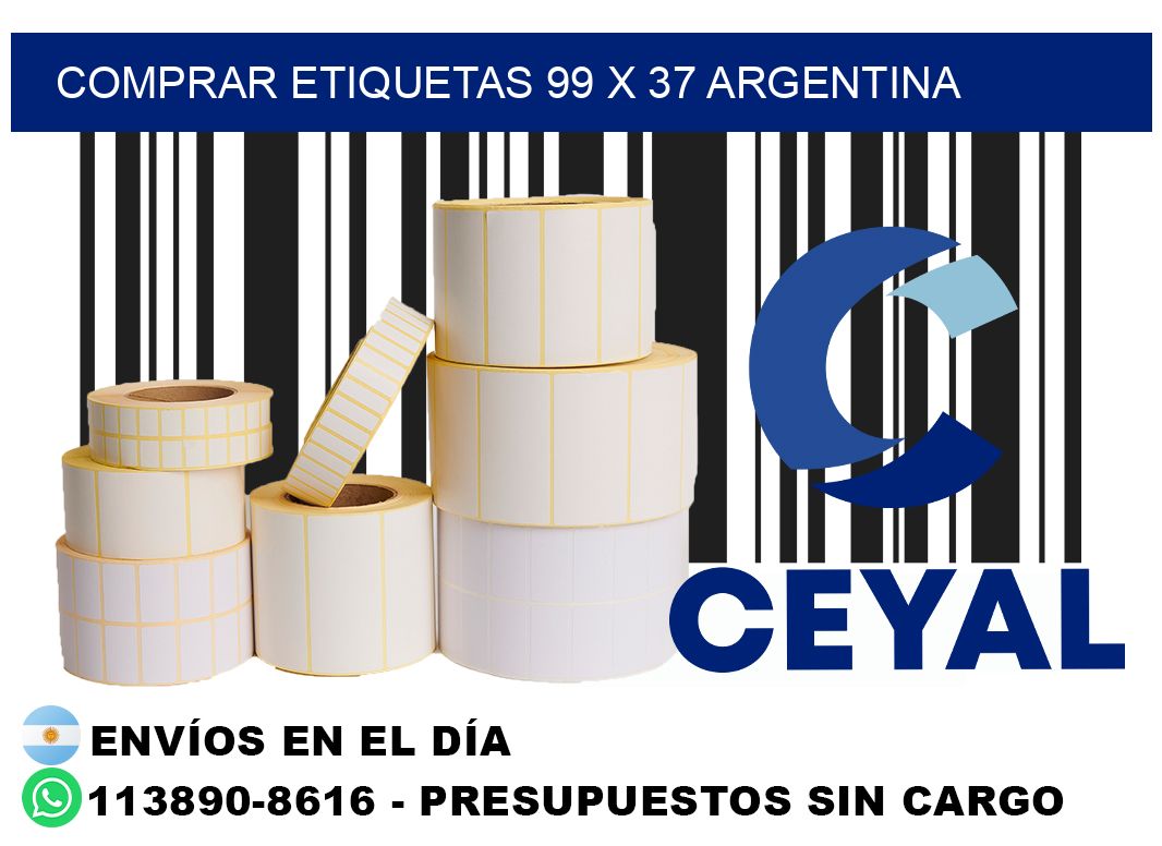 Comprar etiquetas 99 x 37 argentina