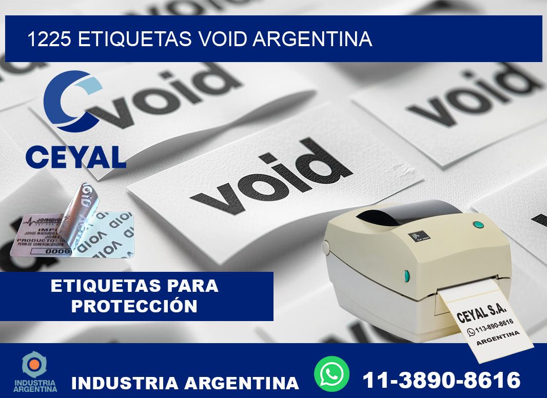 1225 etiquetas void argentina