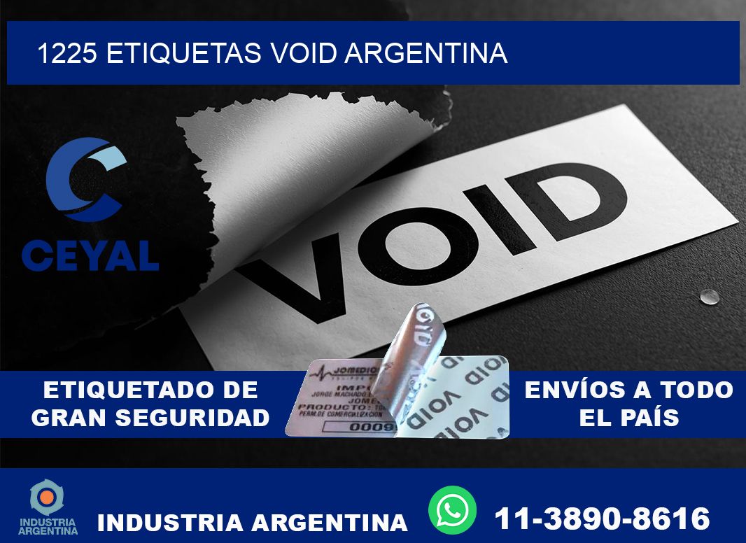1225 etiquetas void argentina