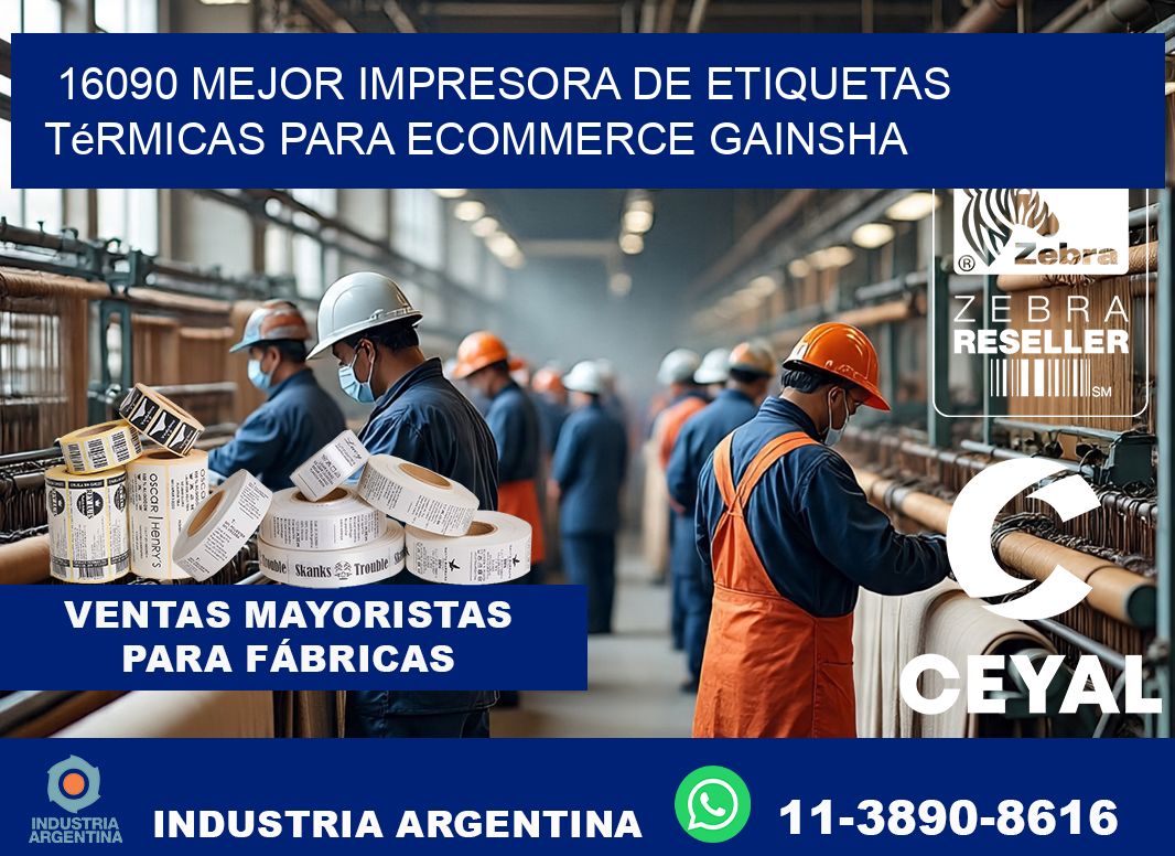 16090 mejor impresora de etiquetas térmicas para ecommerce GAINSHA