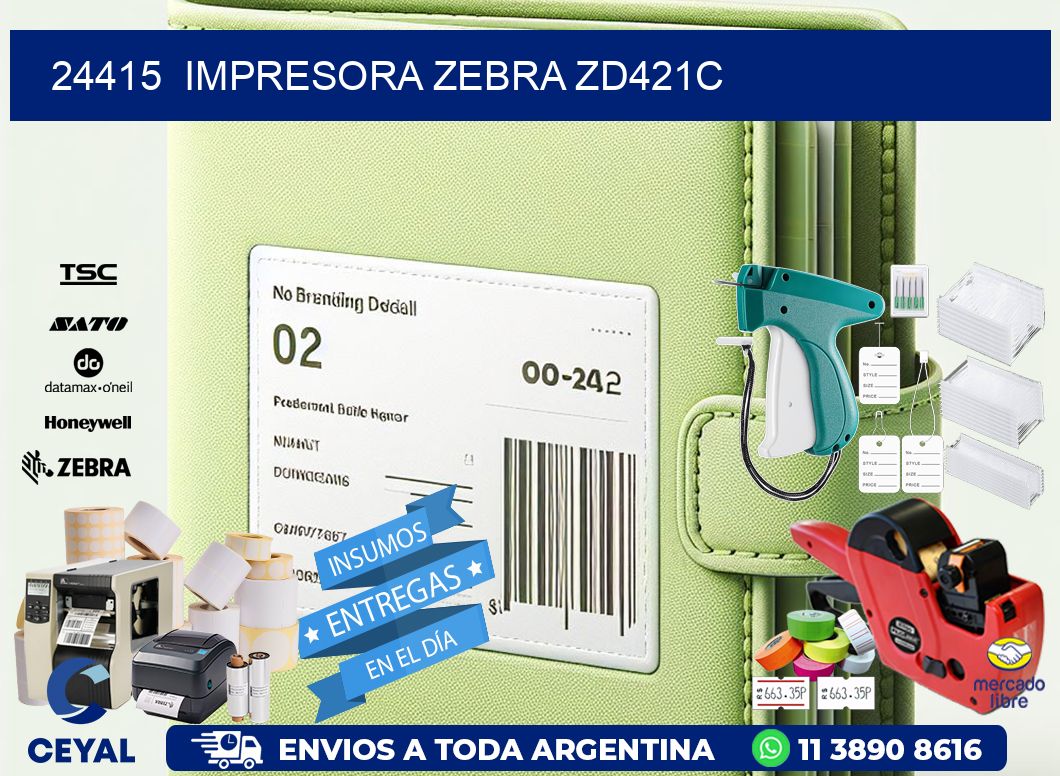 24415  Impresora Zebra zd421c