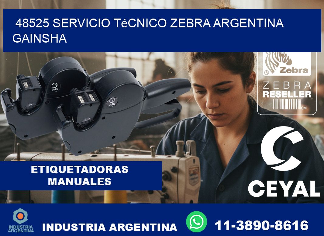 48525 servicio técnico zebra argentina GAINSHA