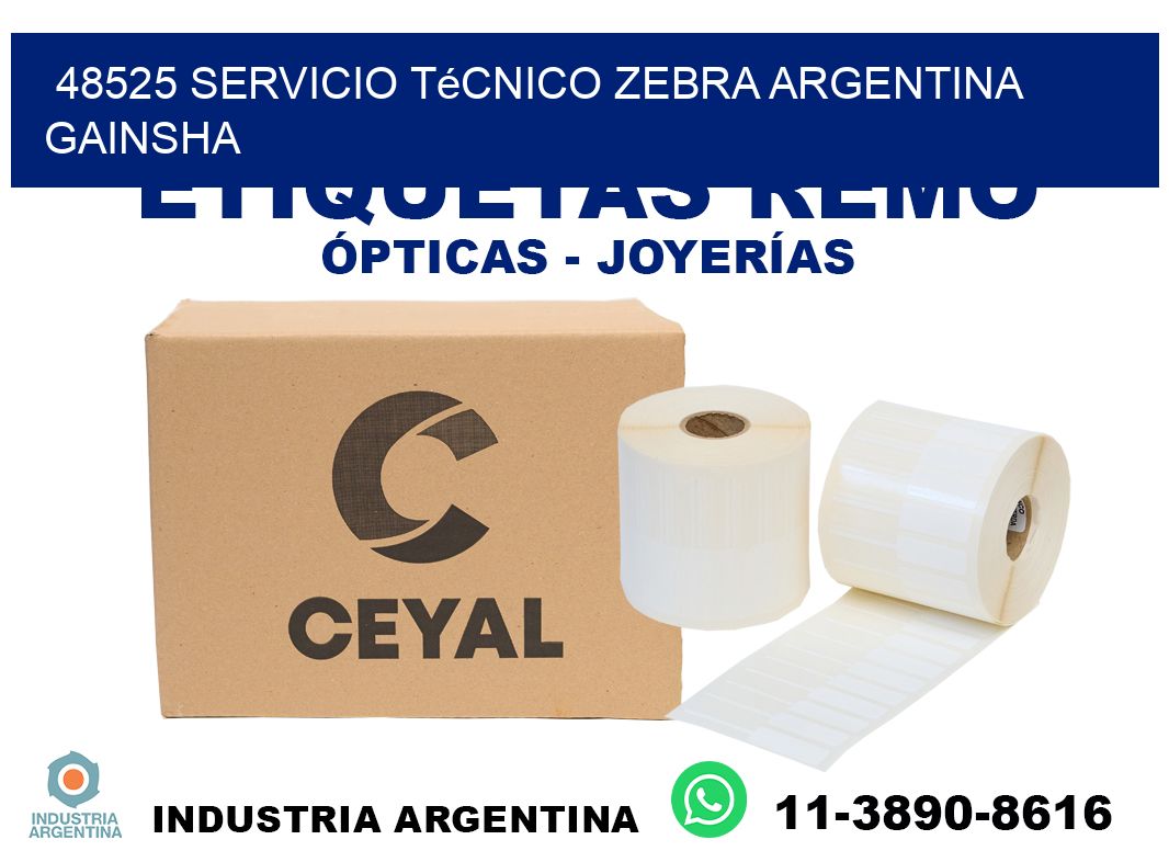 48525 servicio técnico zebra argentina GAINSHA