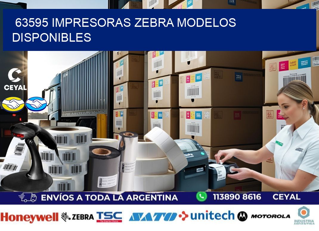 63595 impresoras zebra modelos disponibles