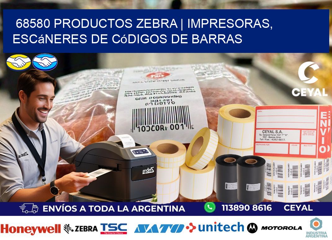 68580 Productos Zebra | Impresoras, escáneres de códigos de barras
