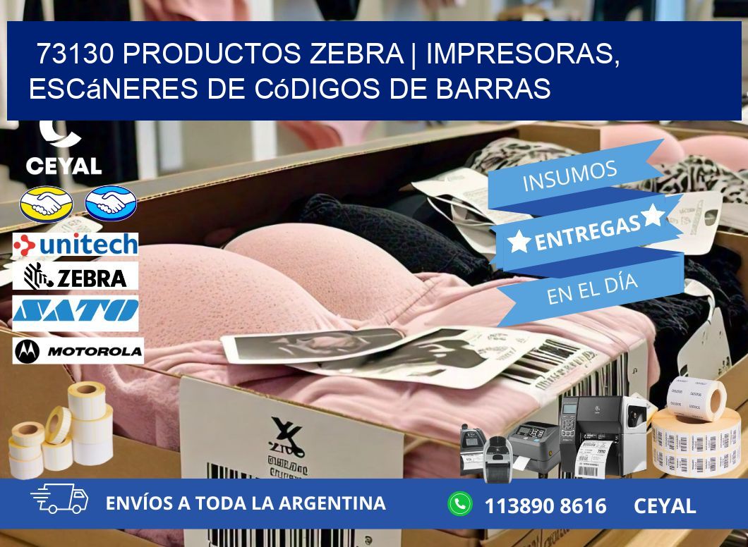 73130 Productos Zebra | Impresoras, escáneres de códigos de barras