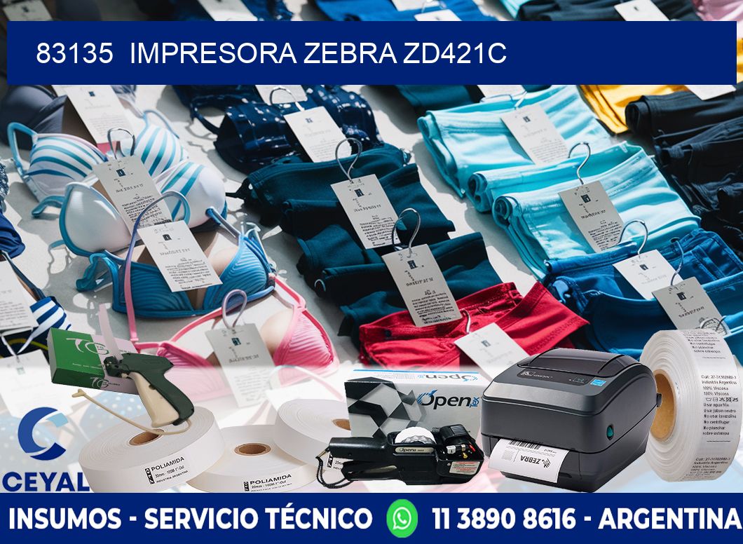 83135  Impresora Zebra zd421c