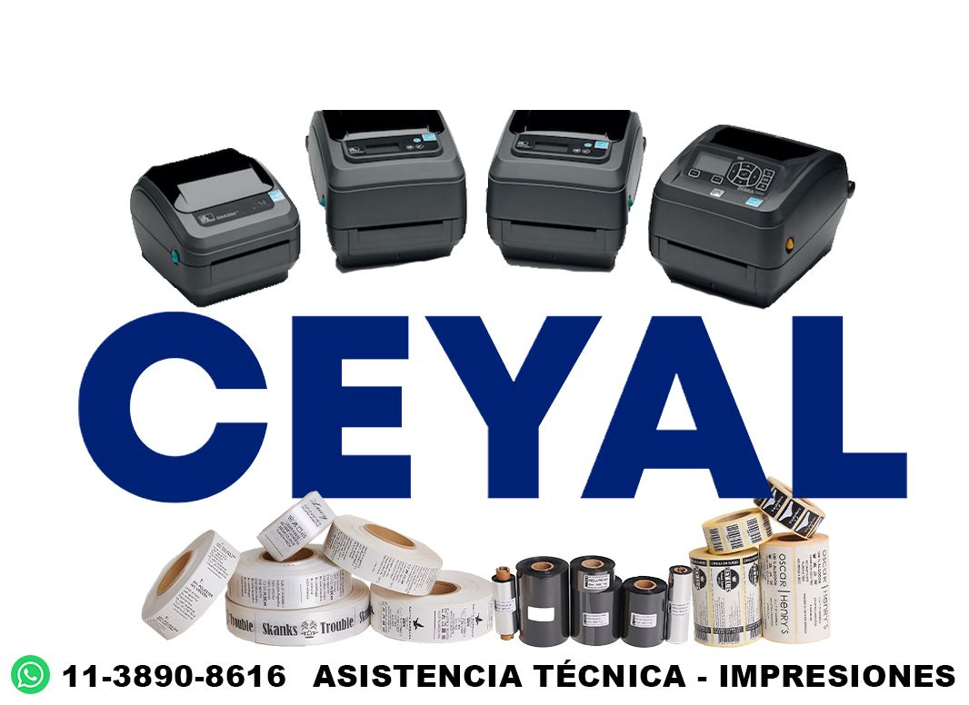 impresora SATO + 13260 etiquetas + ribbon