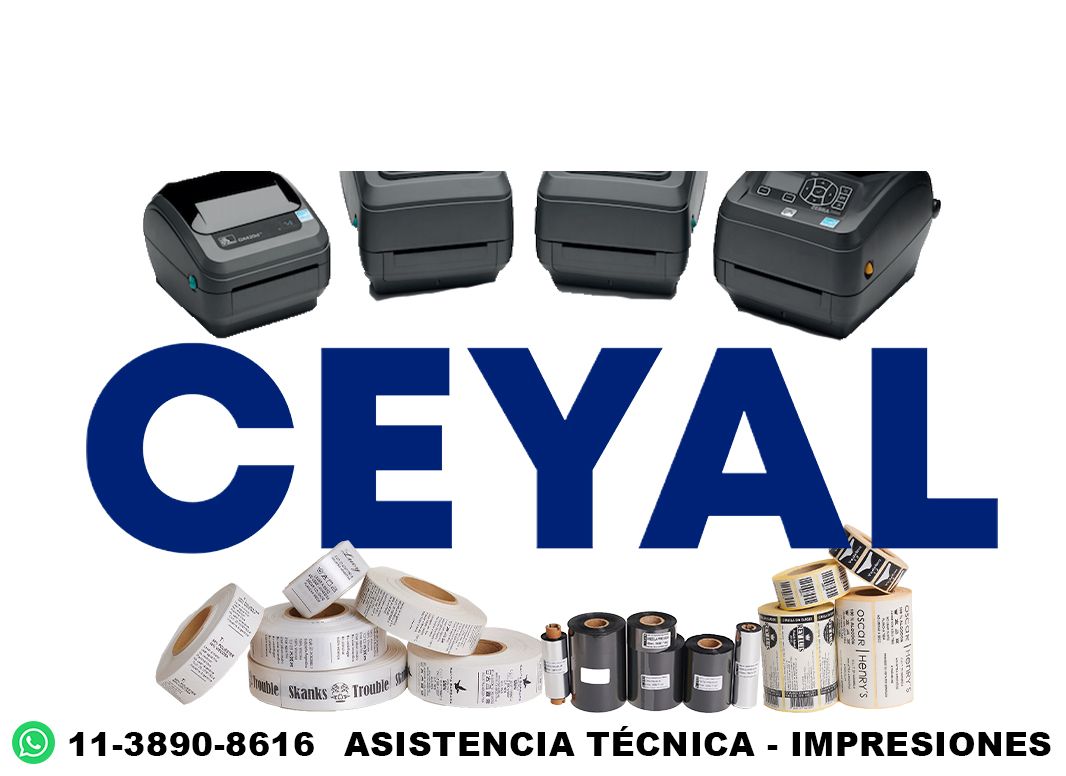 impresora zebra zt230 + 10930 etiquetas + ribbon