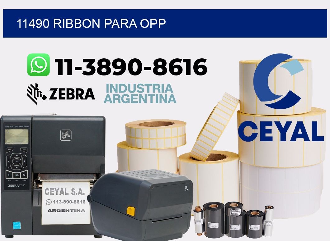 11490 ribbon para opp