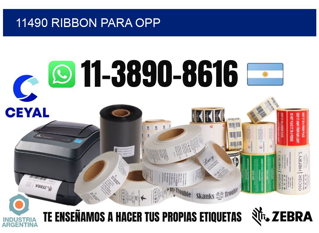 11490 ribbon para opp
