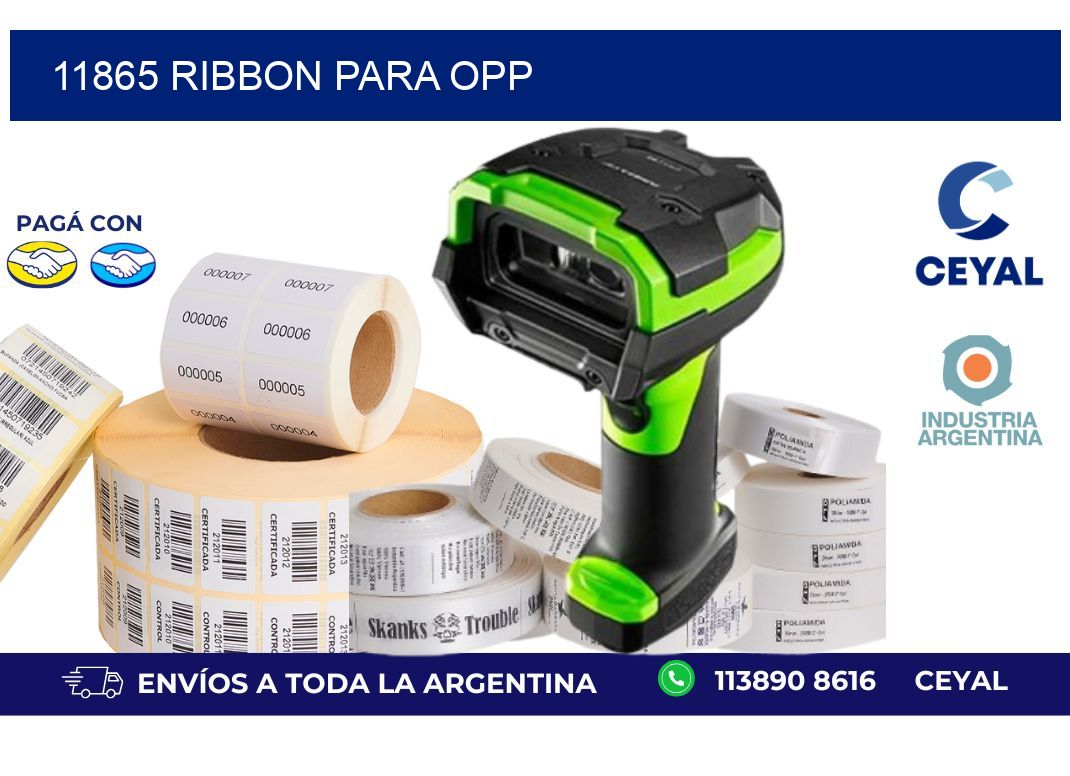 11865 ribbon para opp