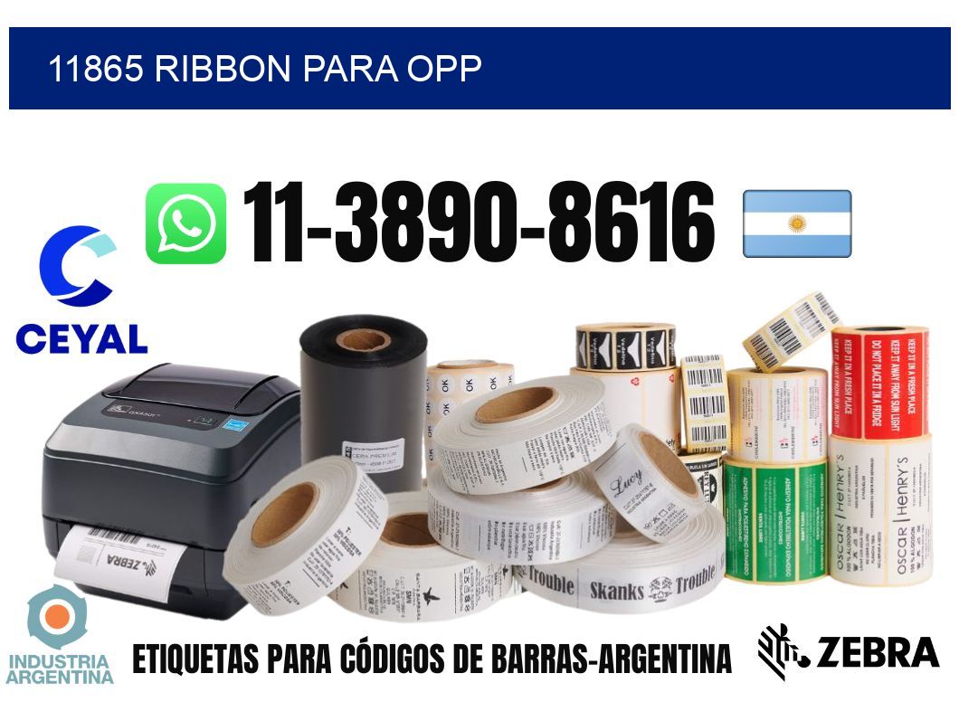 11865 ribbon para opp