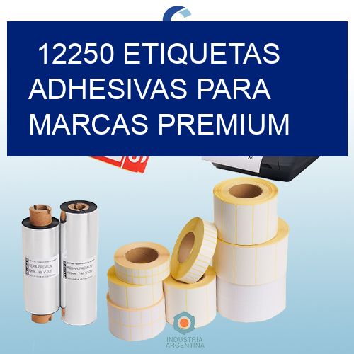 12250 Etiquetas adhesivas para marcas premium