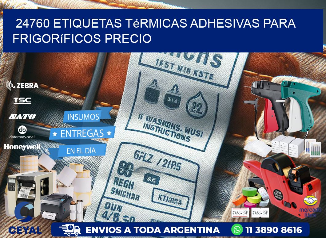24760 etiquetas térmicas adhesivas para frigoríficos precio