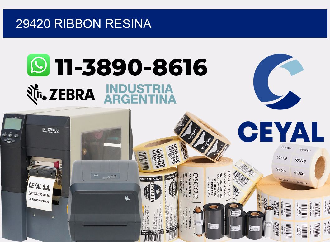 29420 ribbon resina