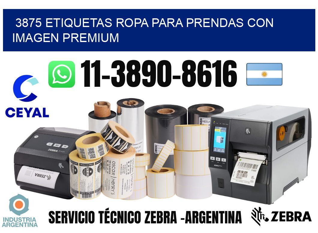 3875 Etiquetas ropa para prendas con imagen premium