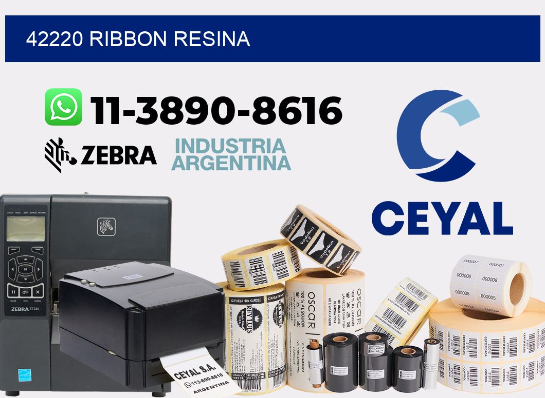 42220 ribbon resina