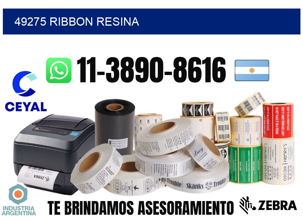 49275 ribbon resina